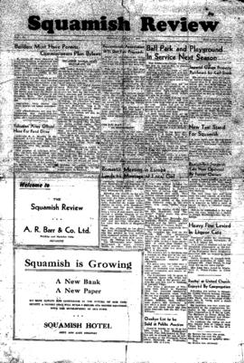 Squamish Review: Wednesday, August 11, 1948