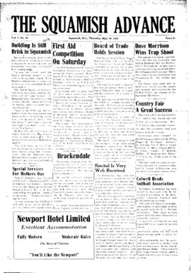 Squamish Advance: Thursday, May 10, 1951