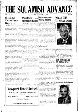 Squamish Advance: Thursday, May 3, 1951