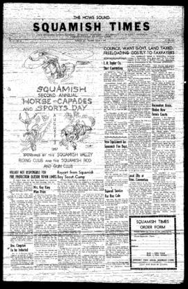 Squamish Times: Thursday, August 1, 1957