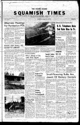 Squamish Times: Thursday, September 25, 1958