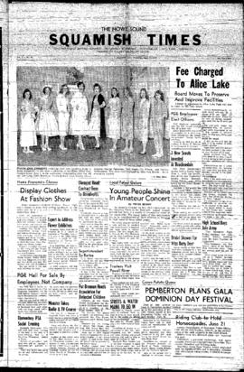 Squamish Times: Thursday, June 11, 1959