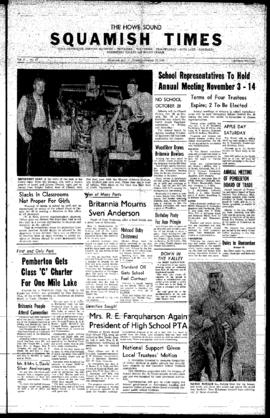 Squamish Times: Thursday, October 27, 1960