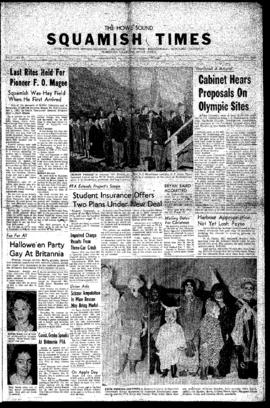 Squamish Times: Thursday, November 10, 1960