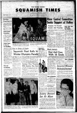 Squamish Times: Thursday, February 9, 1961