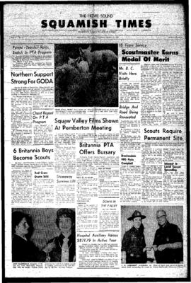 Squamish Times: Thursday, March 2, 1961