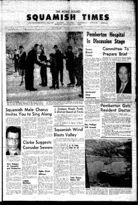 Squamish Times: Thursday, January 25, 1962