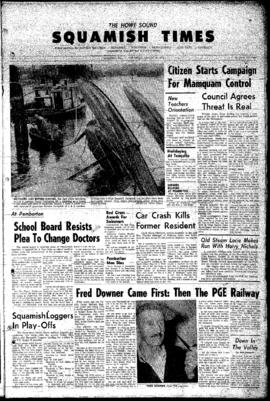 Squamish Times: Thursday, August 16, 1962