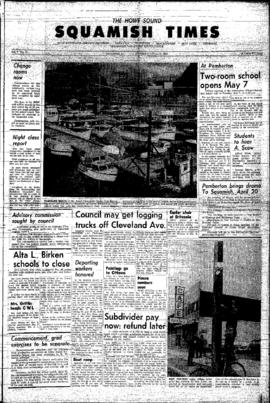 Squamish Times: Thursday, April 18, 1963