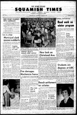 Squamish Times: Thursday, November 7, 1963