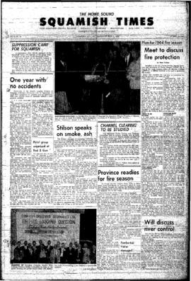 Squamish Times: Thursday, May 7, 1964