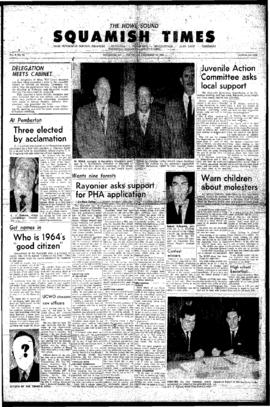 Squamish Times: Thursday, December 10, 1964