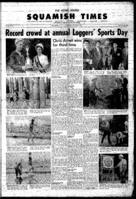 Squamish Times: Thursday, August 12, 1965