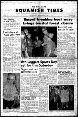 Squamish Times: Thursday, August 5, 1965