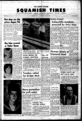 Squamish Times: Thursday, July 29, 1965