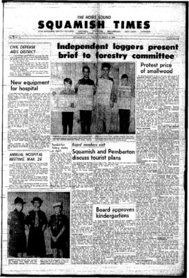 Squamish Times: Thursday, March 17, 1966