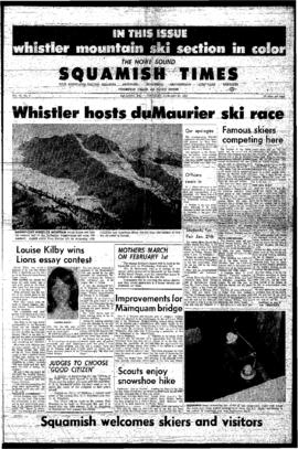 Squamish Times: Thursday, January 26, 1967