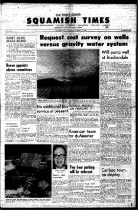 Squamish Times: Thursday, January 19, 1967