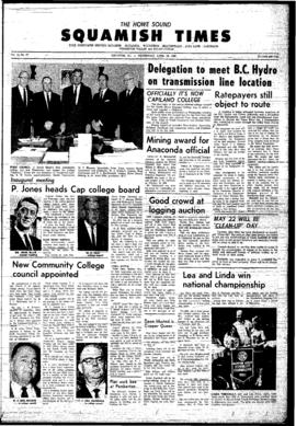 Squamish Times: Wednesday, April 24, 1968