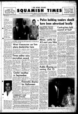 Squamish Times: Wednesday, October 9, 1968