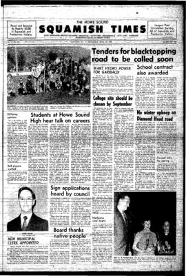 Squamish Times: Wednesday, April 30, 1969