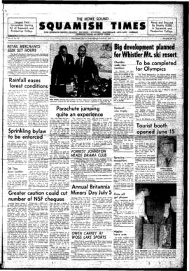 Squamish Times: Wednesday, June 25, 1969