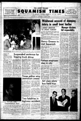 Squamish Times: Wednesday, October 15, 1969