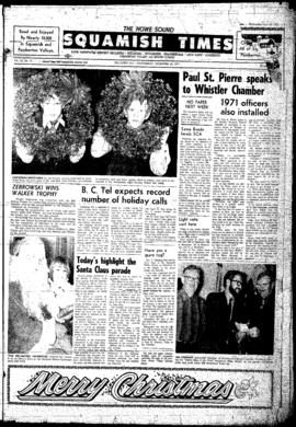 Squamish Times: Wednesday, December 23, 1970