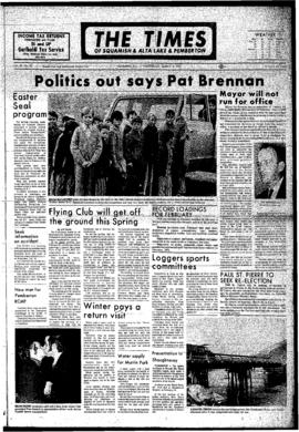 Squamish Times: Wednesday, March 8, 1972