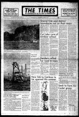 Squamish Times: Wednesday, March 1, 1972