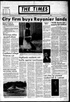 Squamish Times: Wednesday, May 31, 1972