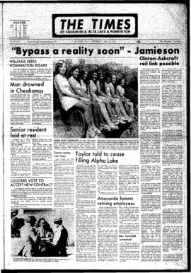 Squamish Times: Wednesday, July 12, 1972