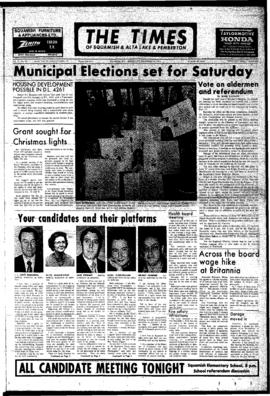 Squamish Times: Wednesday, November 14, 1973