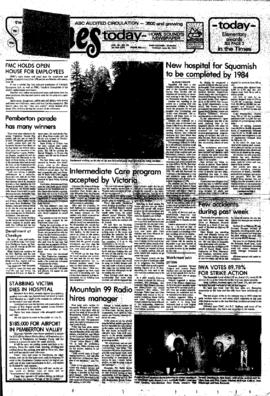 Squamish Times: Tuesday, June 30, 1981