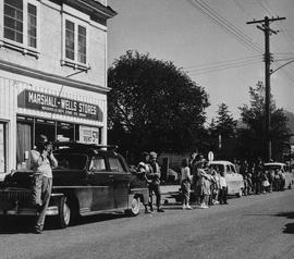 Spectators at May Day 1960 parade