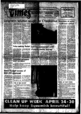 Squamish Times: Tuesday, April 19, 1983