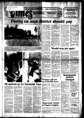 Squamish Times: Tuesday, July 26, 1983