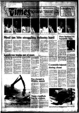 Squamish Times: Tuesday, July 12, 1983