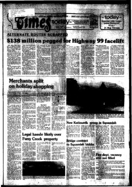 Squamish Times: Tuesday, August 9, 1983