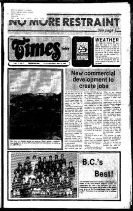 Squamish Times: Tuesday, February 18, 1986