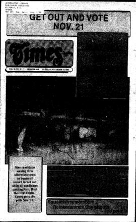 Squamish Times: Tuesday, November 17, 1987