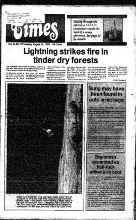 Squamish Times: Tuesday, August 14, 1990