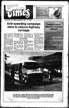 Squamish Times: Tuesday, August 28, 1990