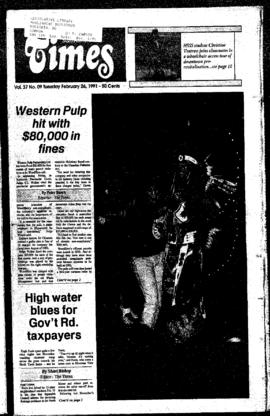 Squamish Times: Tuesday, February 26, 1991