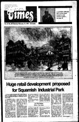 Squamish Times: Tuesday, February 19, 1991