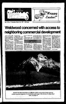 Squamish Times: Tuesday, March 26, 1991