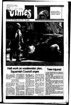 Squamish Times: Tuesday, July 9, 1991