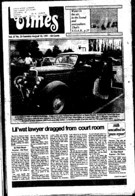 Squamish Times: Tuesday, August 13, 1991