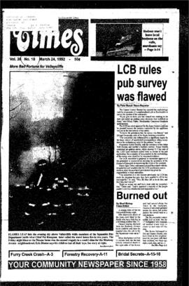 Squamish Times: Tuesday, March 24, 1992