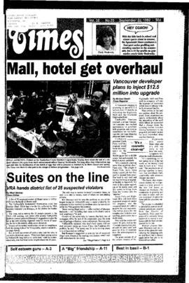 Squamish Times: Tuesday, September 22, 1992